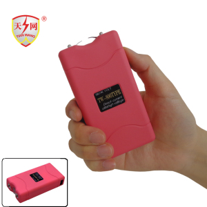 Small Pink Taser (TW-800) with Electric Shock for Self Defense
